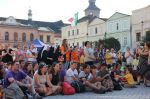 Włosi na cieszyńskim Rynku.